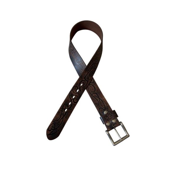 Bed Stu Leather Belt size 32” Brown Boho - Picture 1 of 4